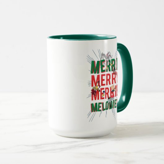 Merry Merry MERRIE MELODIES™ Mok (Voorkant rechts)