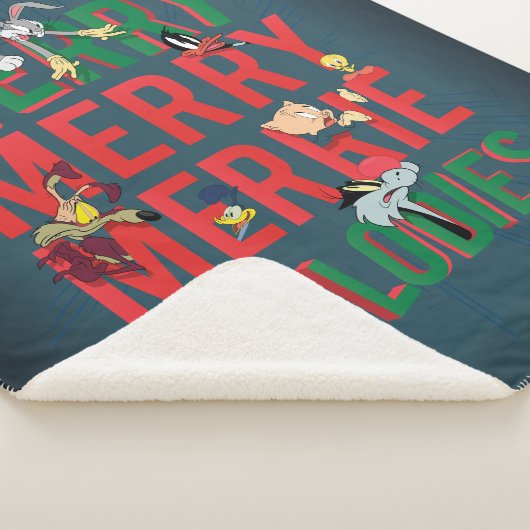 Merry Merry MERRIE MELODIES™ Sherpa Deken (3/4)