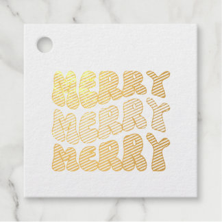 Merry Merry Merry Bedankjes Labels