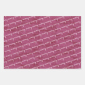 Merry Merry Merry Inpakpapier Vel (Voorkant)