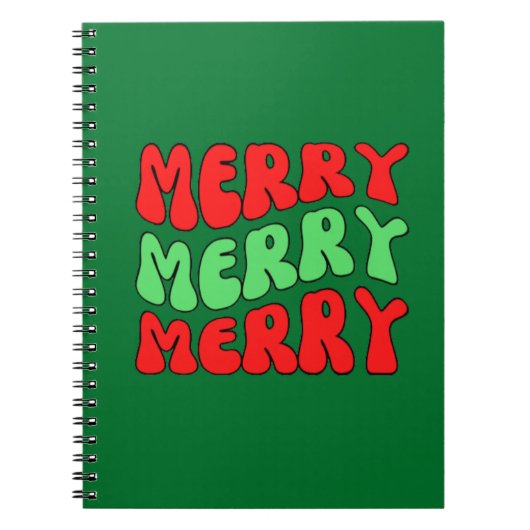 Merry Merry Merry Notitieboek (Voorkant)
