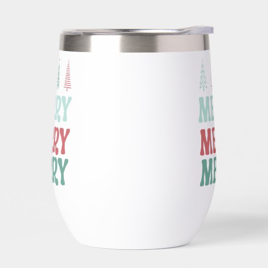 Merry Merry Merry with Pastel Boho Christmas Trees (Links)