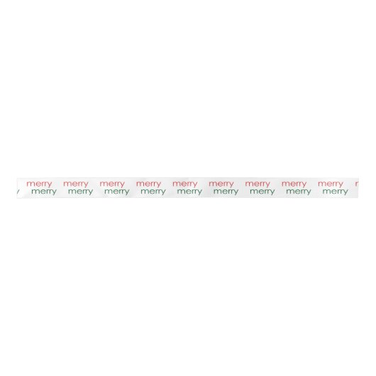 Merry Merry Satijnen Lint (Voorkant)