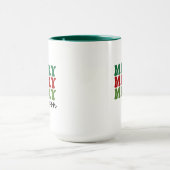 Merry Merry Season - Retro Holiday Art Mok (Midden)