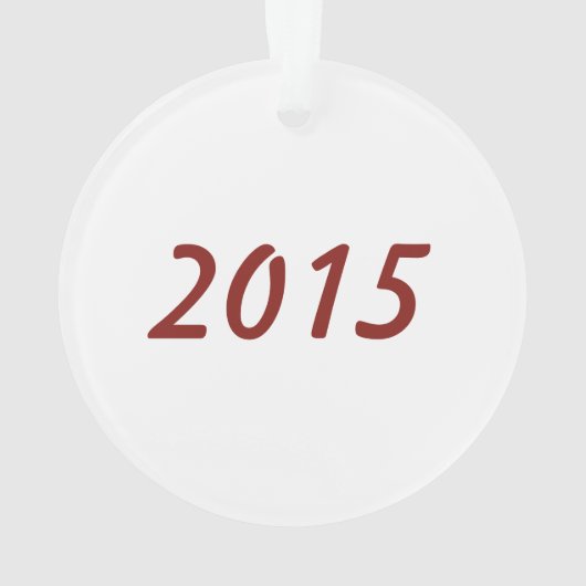 Merry, Merry, sierbloem Ornament (achterkant)