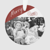 Merry, Merry, sierbloem Ornament (voorkant)