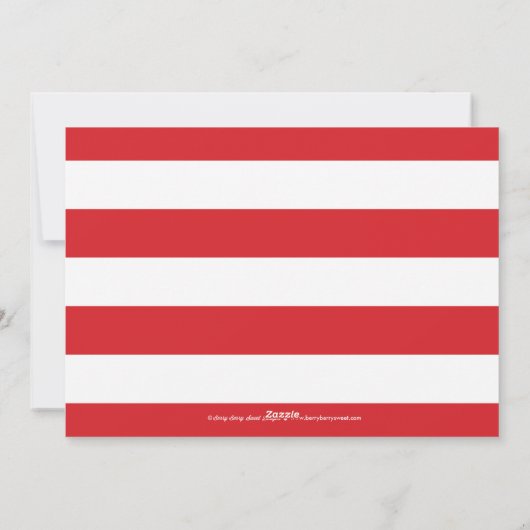 Merry Message Holiday Photo Card - White Feestdagenkaart (Achterkant)