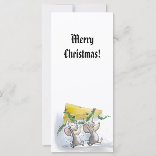 Merry Mice Mic en Mac Holiday Bladwijzer (Voorkant)