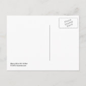 Merry Mice Mic en Mac Holiday Briefkaart (Achterkant)