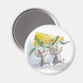 Merry Mice Mic en Mac Magnet (Voorkant / Achterkant)