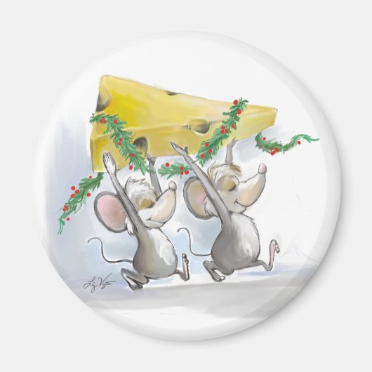 Merry Mice Mic en Mac Magnet (Voorkant)