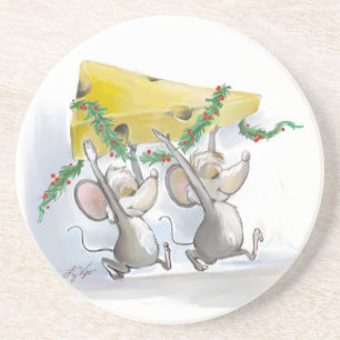 Merry Mice Mic en Mac Onderzetter