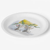 Merry Mice Mic & Mac Holiday Paper Bord (Gekanteld)