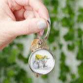 Merry Mice Mic & Mac Holiday Sleutelhanger (Hand)