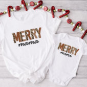 "Merry Mini" Mama en ik Boho Kerstmis Romper