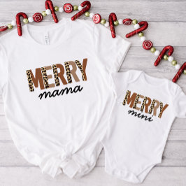 "Merry Mini" Mama en ik Boho Kerstmis Romper