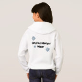 Merry & Mischievous Elf Kids Hoodie (Achterkant volledig)