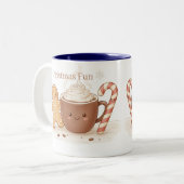 Merry Mist Kerstpret Mok (Voorkant links)