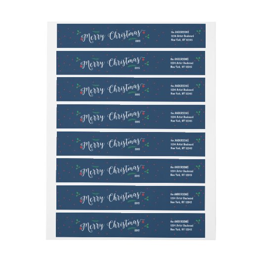 Merry Mistletoe Kerstmis (Vel)