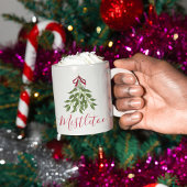 Merry Mistletoe met White Berries Koffiemok