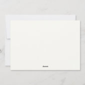 MERRY MONOGRAM 3 Foto Vakantie Kaart (Achterkant)