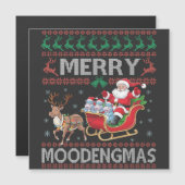 Merry MooDengmas Moo Deng Christmas Santa Hippo (Voorkant / Achterkant)