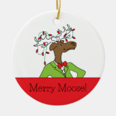 Merry Moose Ornament (Voorkant)
