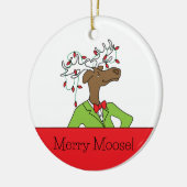 Merry Moose Ornament (Links)