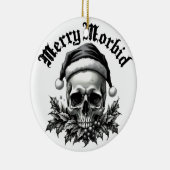 Merry Morbid Gothic Skull Ornament (Rechts)