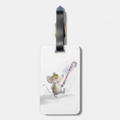 Merry Mouse Moe Bagagelabel (Achterkant verticaal)