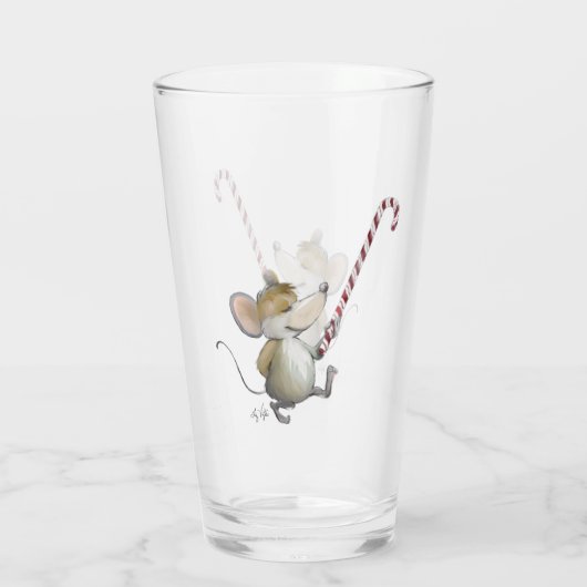 Merry Mouse Moe Glass Cup Glas (Achterkant)