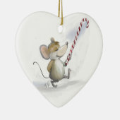 Merry Mouse Moe Heart Ornament (Rechts)