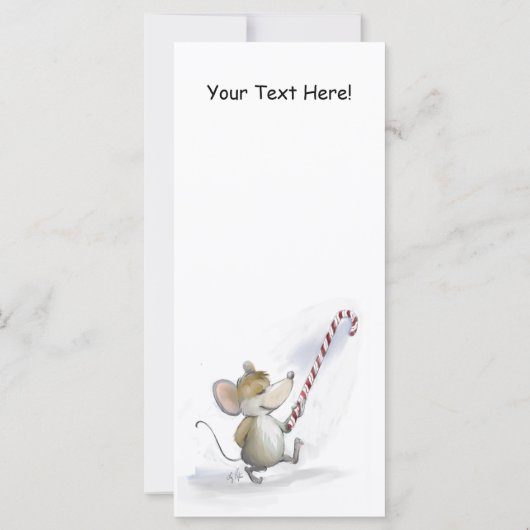 Merry Mouse Moe Holiday Bladwijzer (Achterkant)