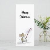 Merry Mouse Moe Holiday Bladwijzer (Staand voorkant)
