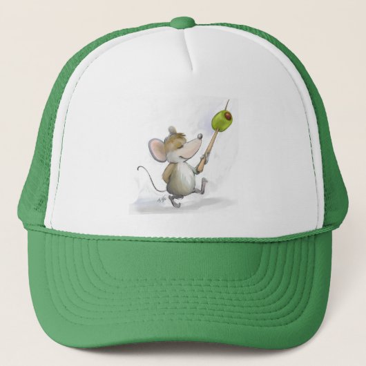 Merry Mouse Moe met het Pet Olive Deli (Voorkant)
