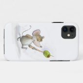 Merry Mouse Moe met olijfolie Case-Mate iPhone Case (Achterkant (horizontaal))