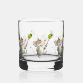 Merry Mouse Moe met olijfolie Whisky Glas