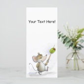 Merry Mouse Moe met olive-Bladwijzer (Staand voorkant)