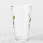 Merry Mouse Moe met Olive Glass Cup Glas (Rechts)