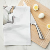 Merry Mouse Moe met Olive Kitchen Towel Theedoek (Quarter Fold)