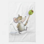 Merry Mouse Moe met Olive Kitchen Towel Theedoek (Verticaal)