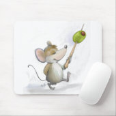 Merry Mouse Moe met Olive Mousepad Muismat (Met muis)