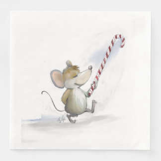 Merry Mouse Moe Paper Napkin Servetten