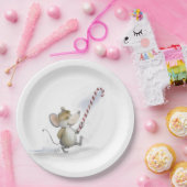 Merry Mouse Moe Papier Bord (Feest)