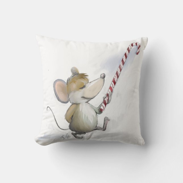 Merry Mouse Moe Pillow Kussen (Voorkant)