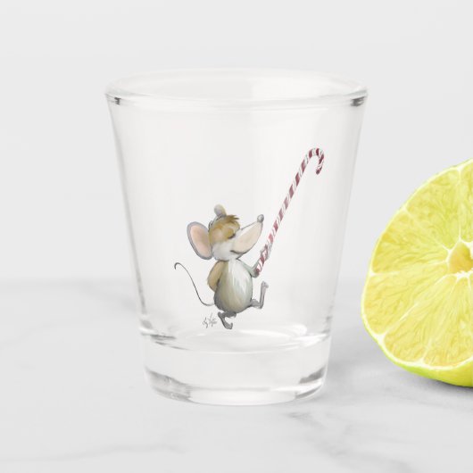 Merry Mouse Moe Shot glass Glas (Voorkant)