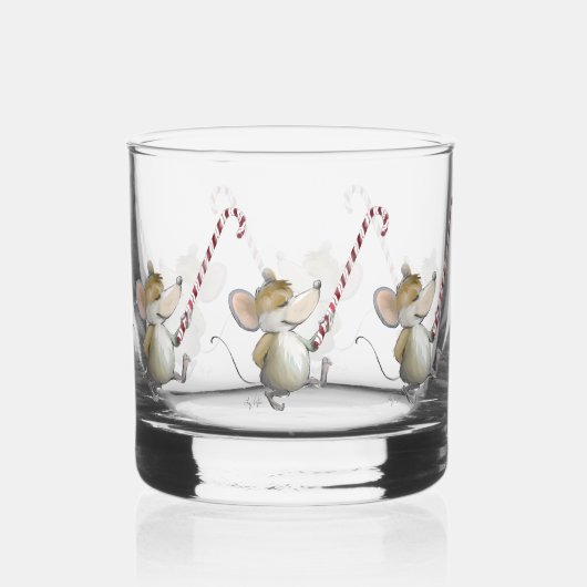 Merry Mouse Moe Whisky Glas (Voorkant)