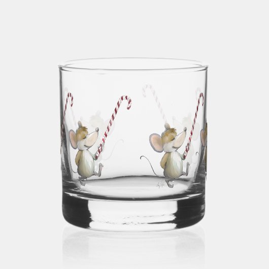 Merry Mouse Moe Whisky Glas (Links)