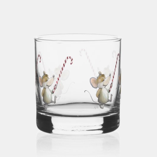 Merry Mouse Moe Whisky Glas (Rechts)