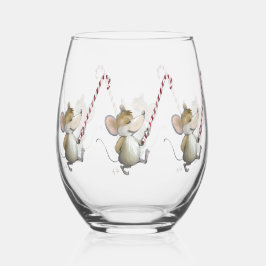Merry Mouse Moe Wijnglas Zonder Voet